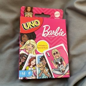 Brand NEW Barbie UNO Cards!!!